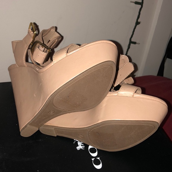 Nude wedges - Picture 4 of 5